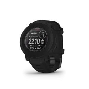 Garmin Instinct 2 Solar, Tactical Edition - Black Outdoor Watch Tactical