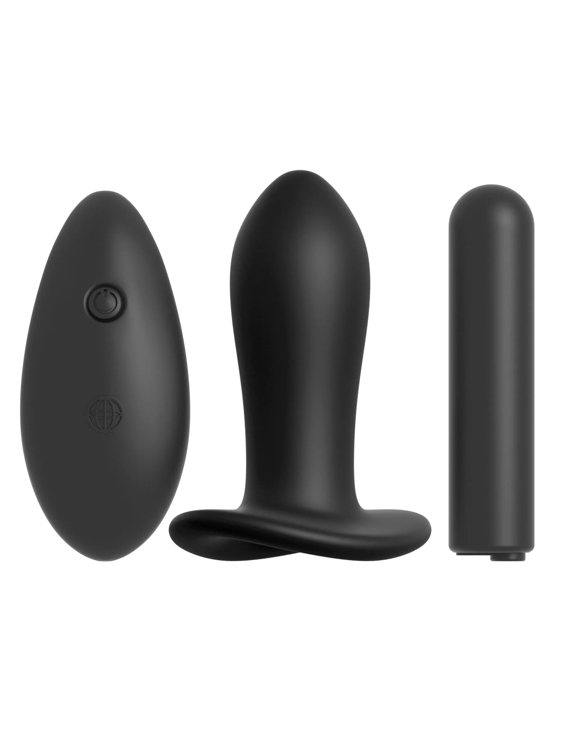Remote Control Fantasy Panty Black O/s